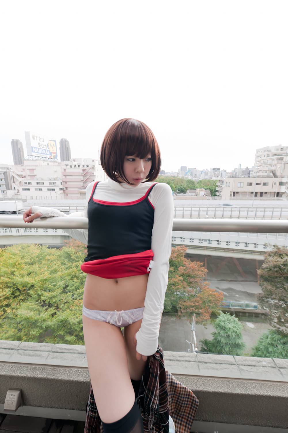 [Cosplay] 2013.07.18 Kanon - Naked around the streets